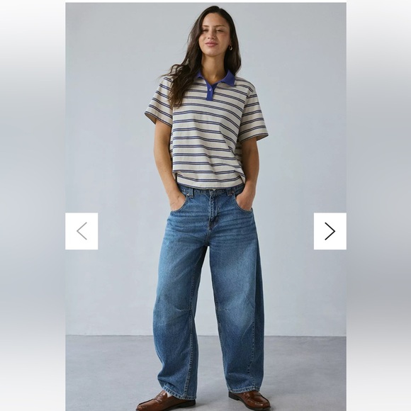 BDG Denim - BDG Rih Extreme Barrel Mid-Rise Jean